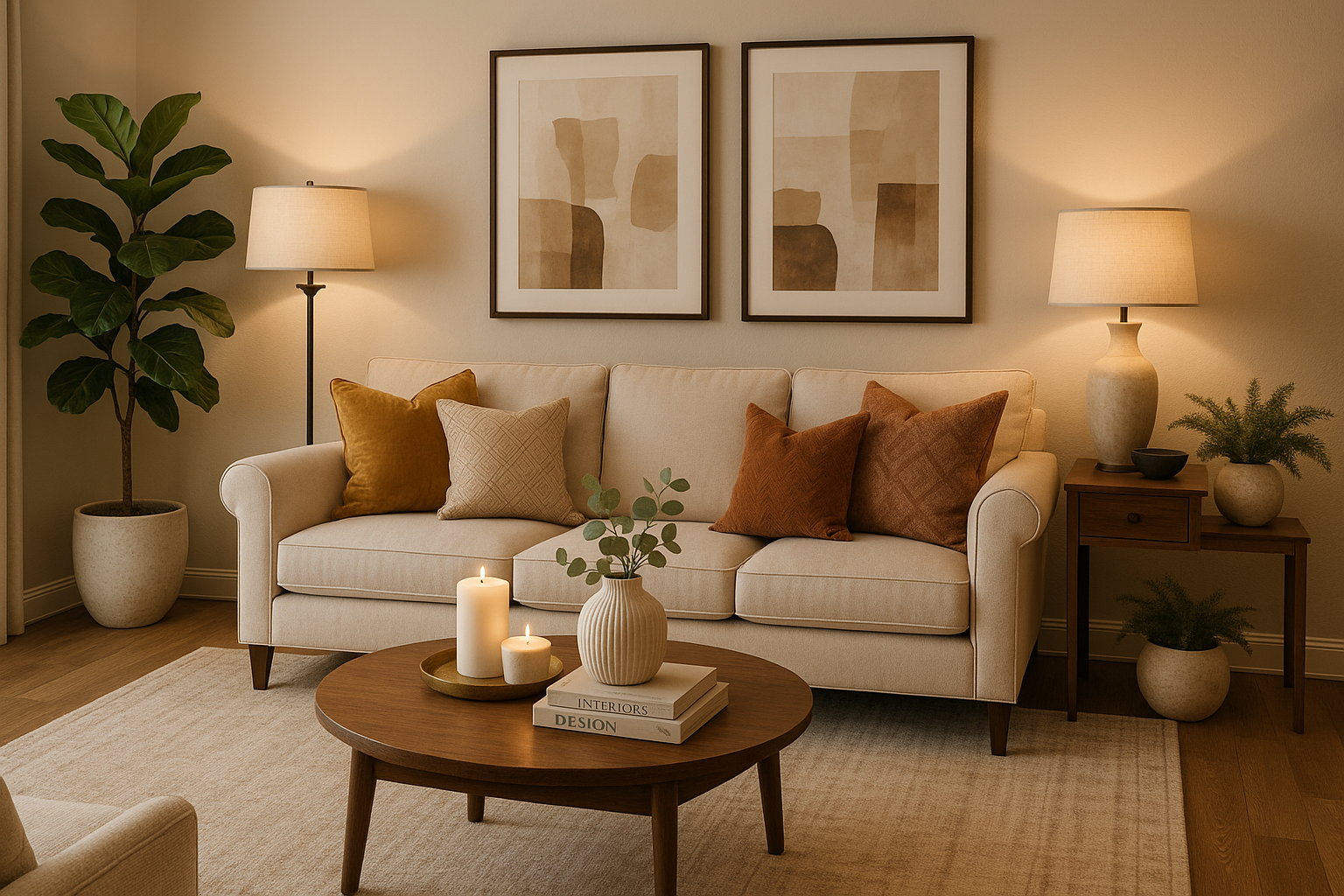 decorated home